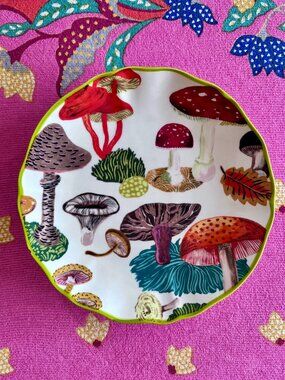 Nathalie Lete Mushroom Plate